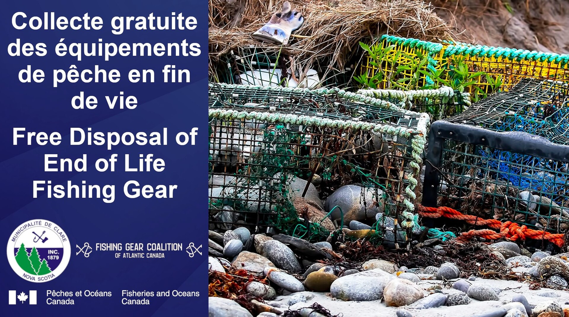 Free Disposal of End of Life Fishing Gear