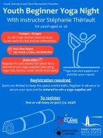 Young Adult Beginner Yoga Night